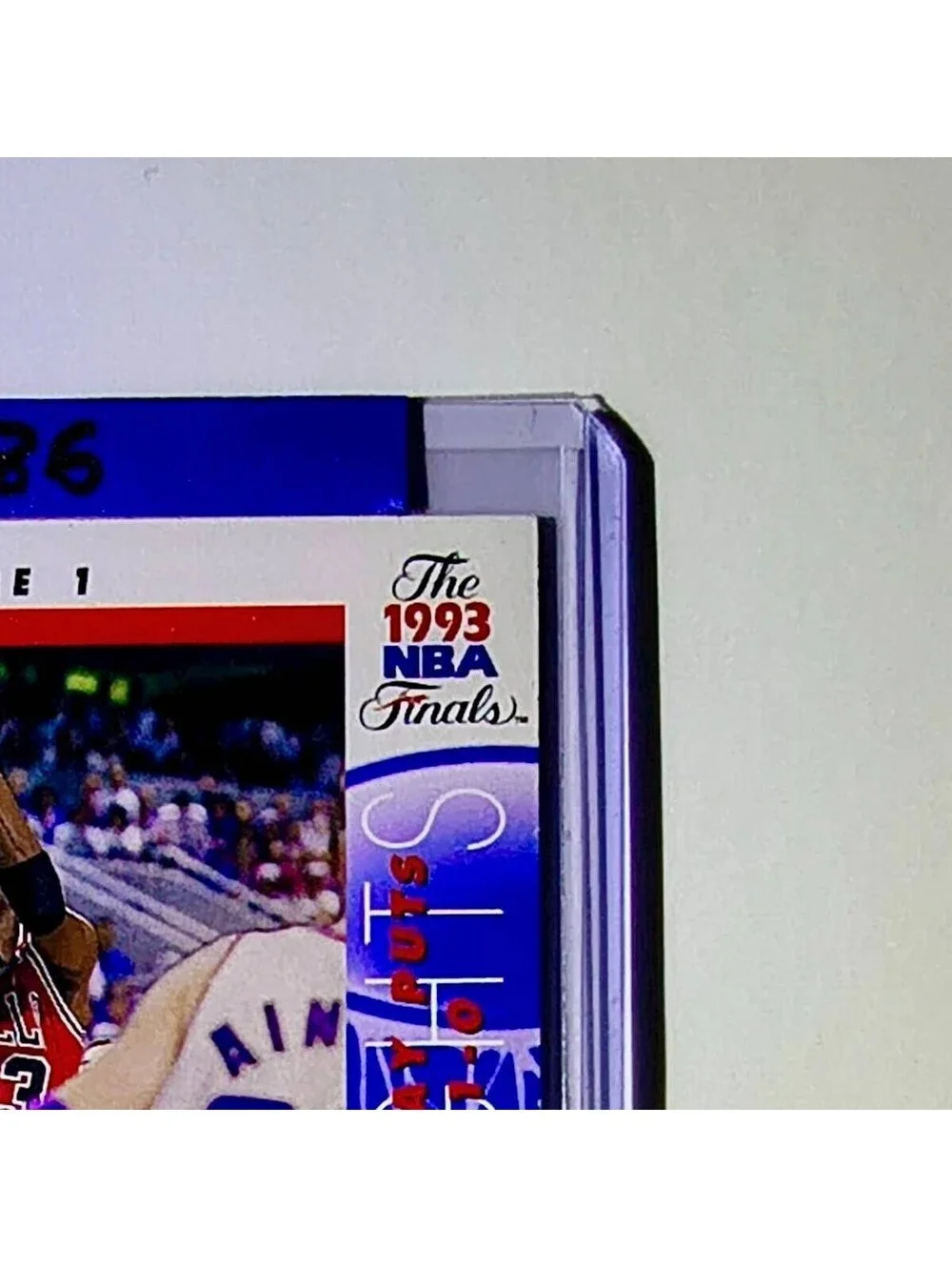 Michael Jordan 1993-94 Upper Deck NBA Finals #198 Basketball Card Chicago Bulls
